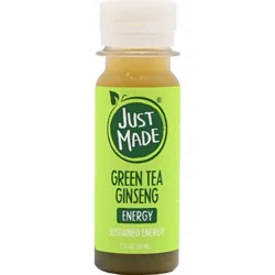 Just Made Energy Green Tea Ginseng Juice 2 fl oz
