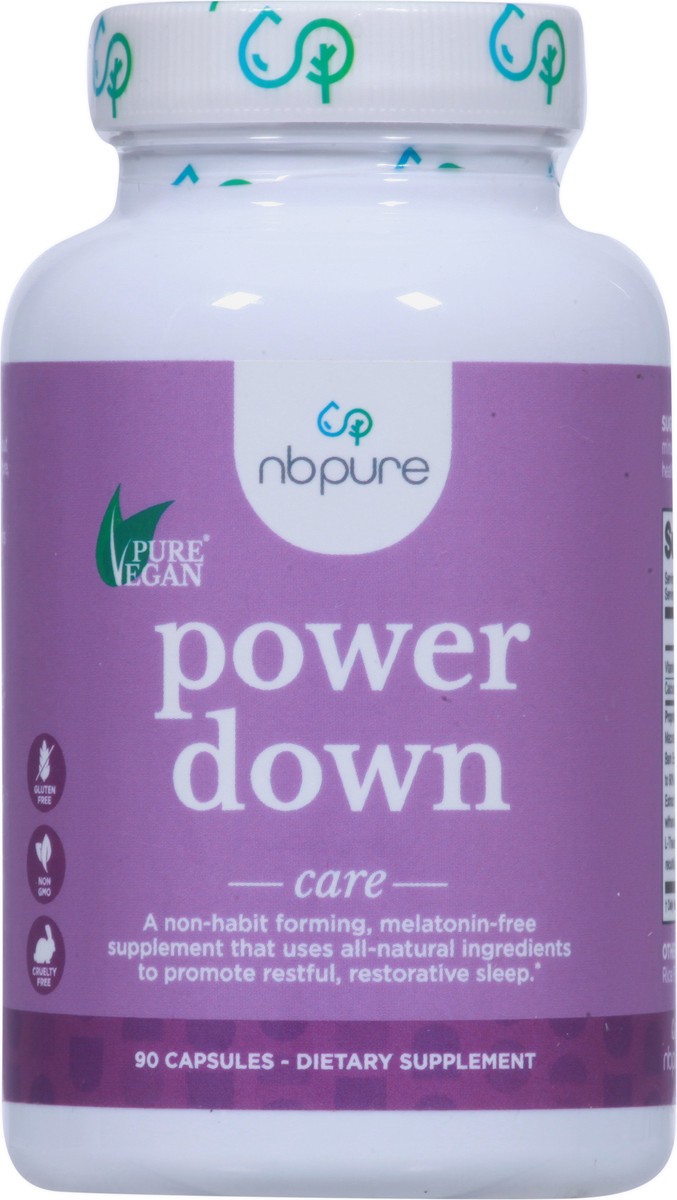 slide 5 of 9, NBPure Care Power Down 90 Capsules, 90 ct