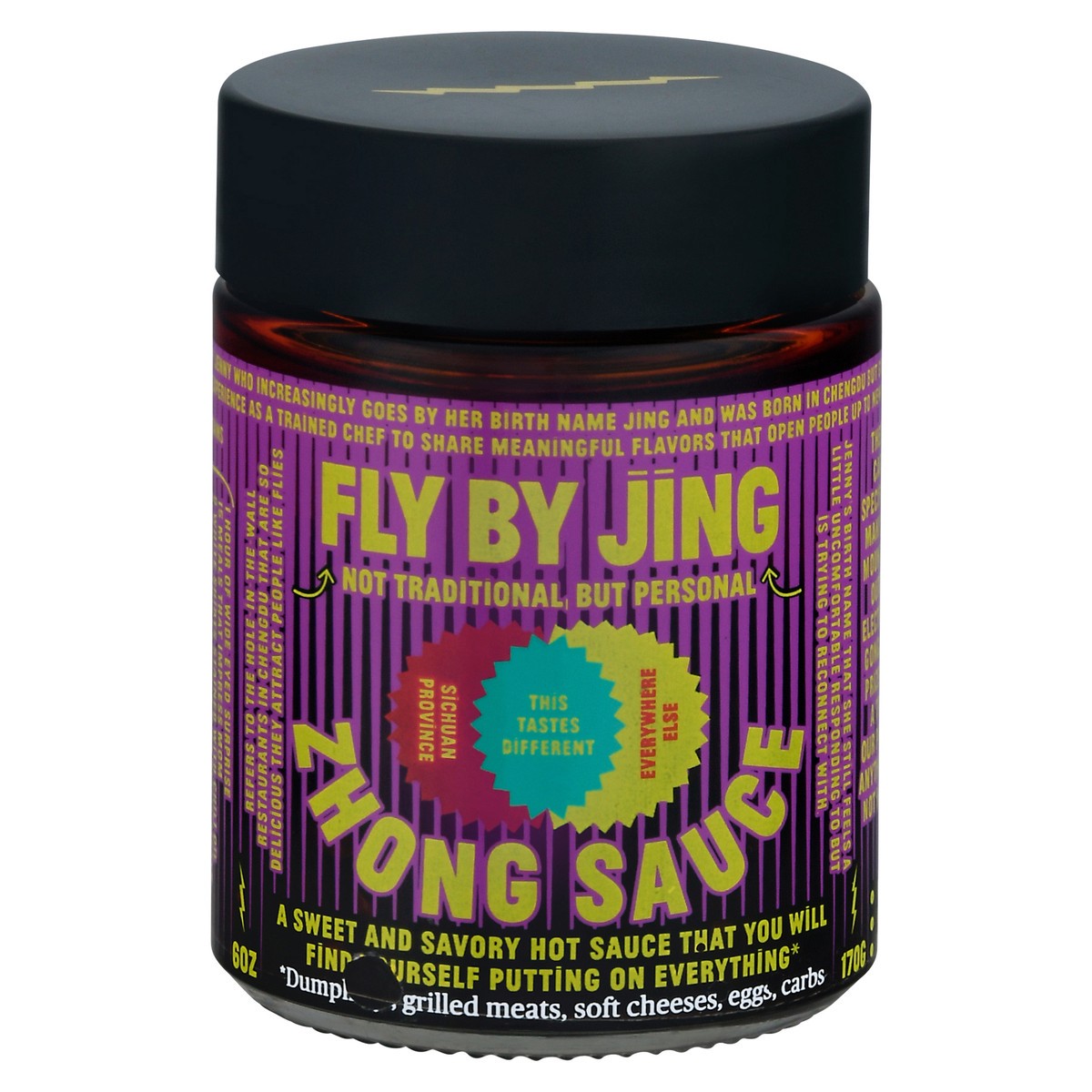 slide 3 of 14, Fly by Jing Sweet + Spicy Sichuan Chili Sauce 6 oz, 6 oz