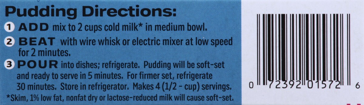 slide 6 of 9, Sonic Vanilla Shake Instant Pudding, 2.9 oz