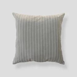 2pk Hampton Stripe 18x18 Taupe