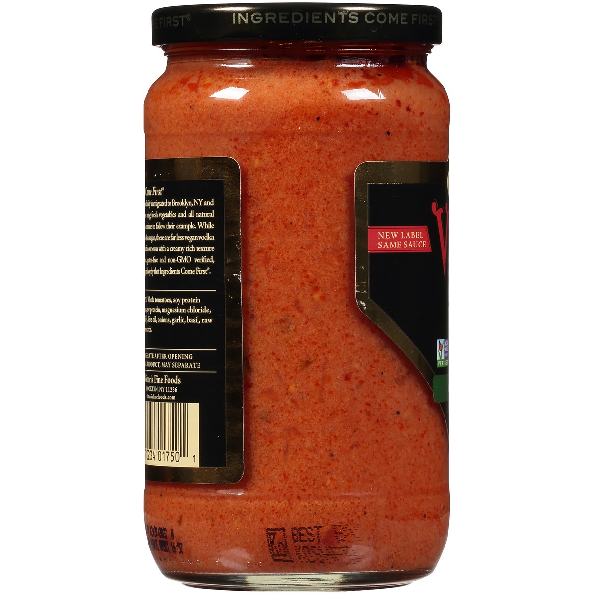 slide 4 of 7, Victoria Vegan Vodka Sauce 18 oz. Jar, 18 oz