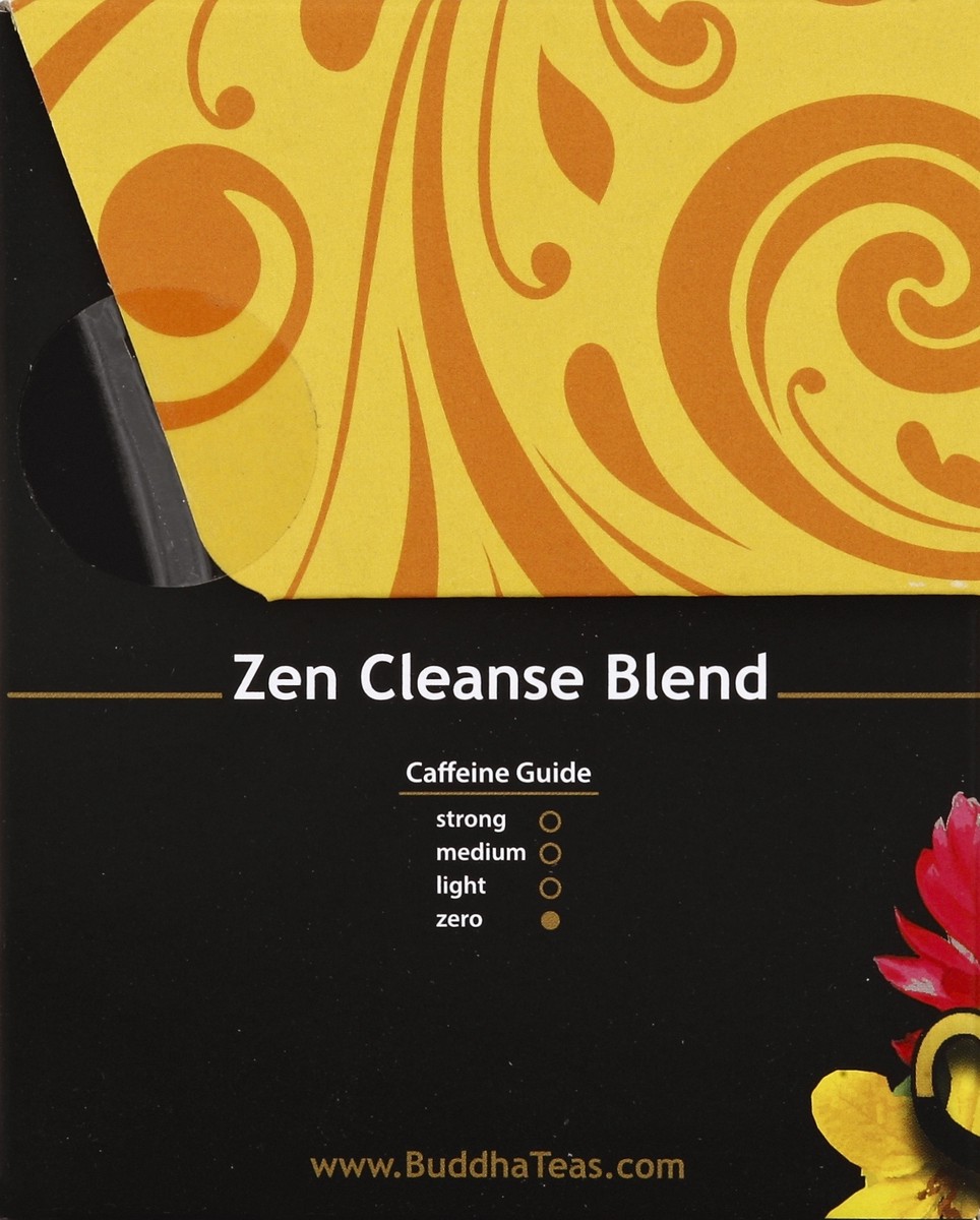 slide 3 of 5, Buddha Teas Buddha Organic Zen Cleanse Blend Tea Bags - 18 ct, 18 ct