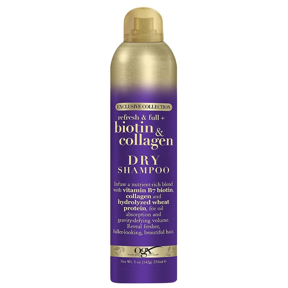 slide 1 of 1, Organix Biotin and Collagen Dry Shampoo, 5 oz