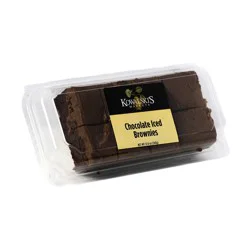 Chocolate Iced Brownies