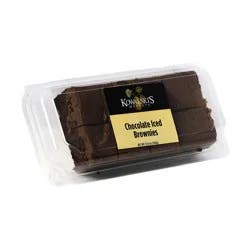 Chocolate Iced Brownies