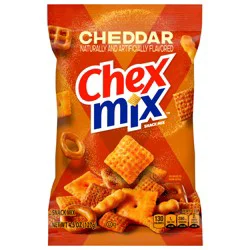 Chex Mix Savory Cheddar Snack Mix, 4.5 oz