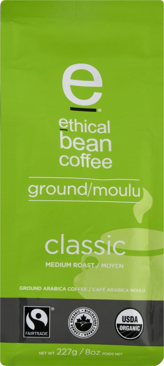 slide 7 of 10, Ethical Bean Coffee Classic Medium Roast Ground Coffee - 9 oz, 9 oz