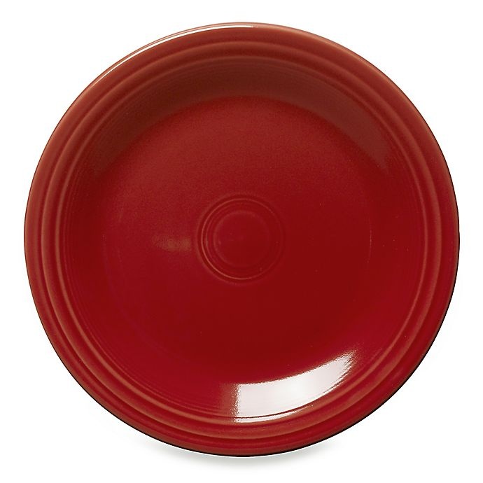 slide 1 of 5, Fiesta Dinner Plate - Scarlet, 1 ct