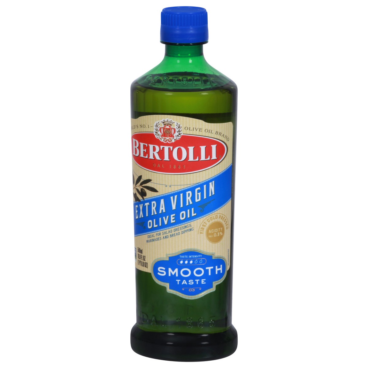 slide 3 of 9, Bertolli Extra Virgin Olive Oil Smooth Taste, 16.9 fl oz