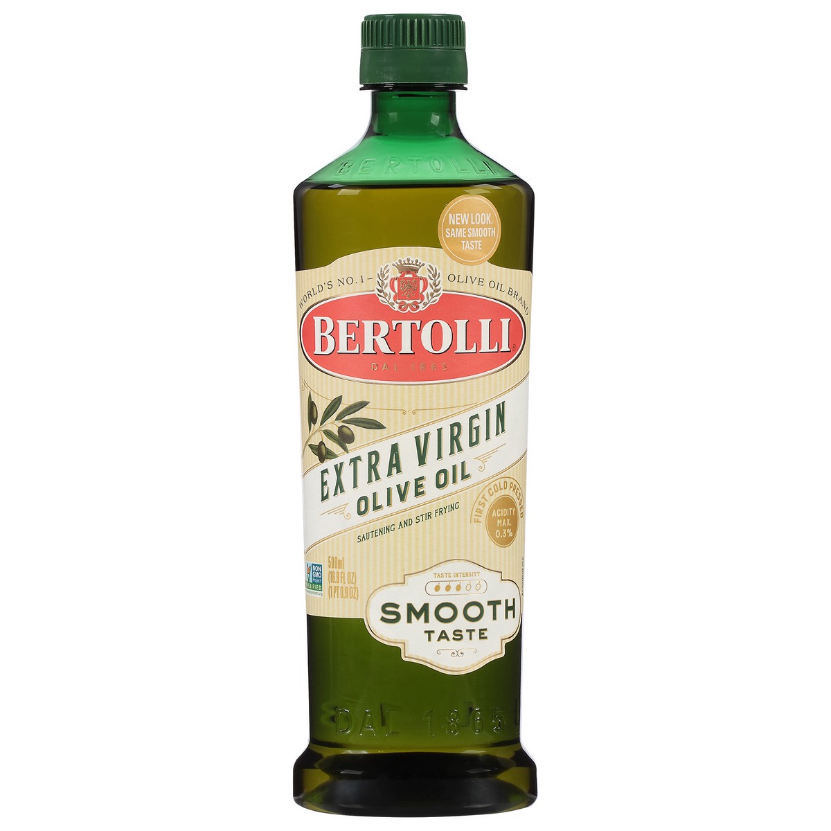 slide 1 of 9, Bertolli Smooth Taste Extra Virgin Olive Oil 16.9 fl oz, 16.9 fl oz