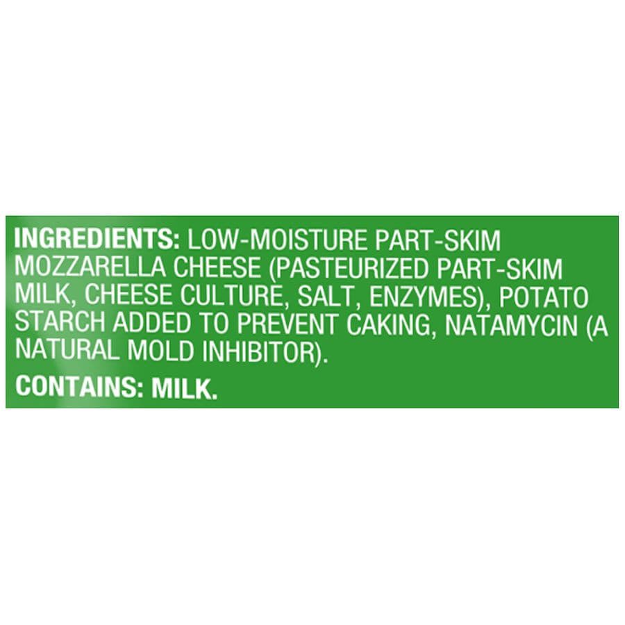 slide 3 of 5, Nice! Low Mositure Shredded Mozzarella Cheese Mozzarella, 8 oz