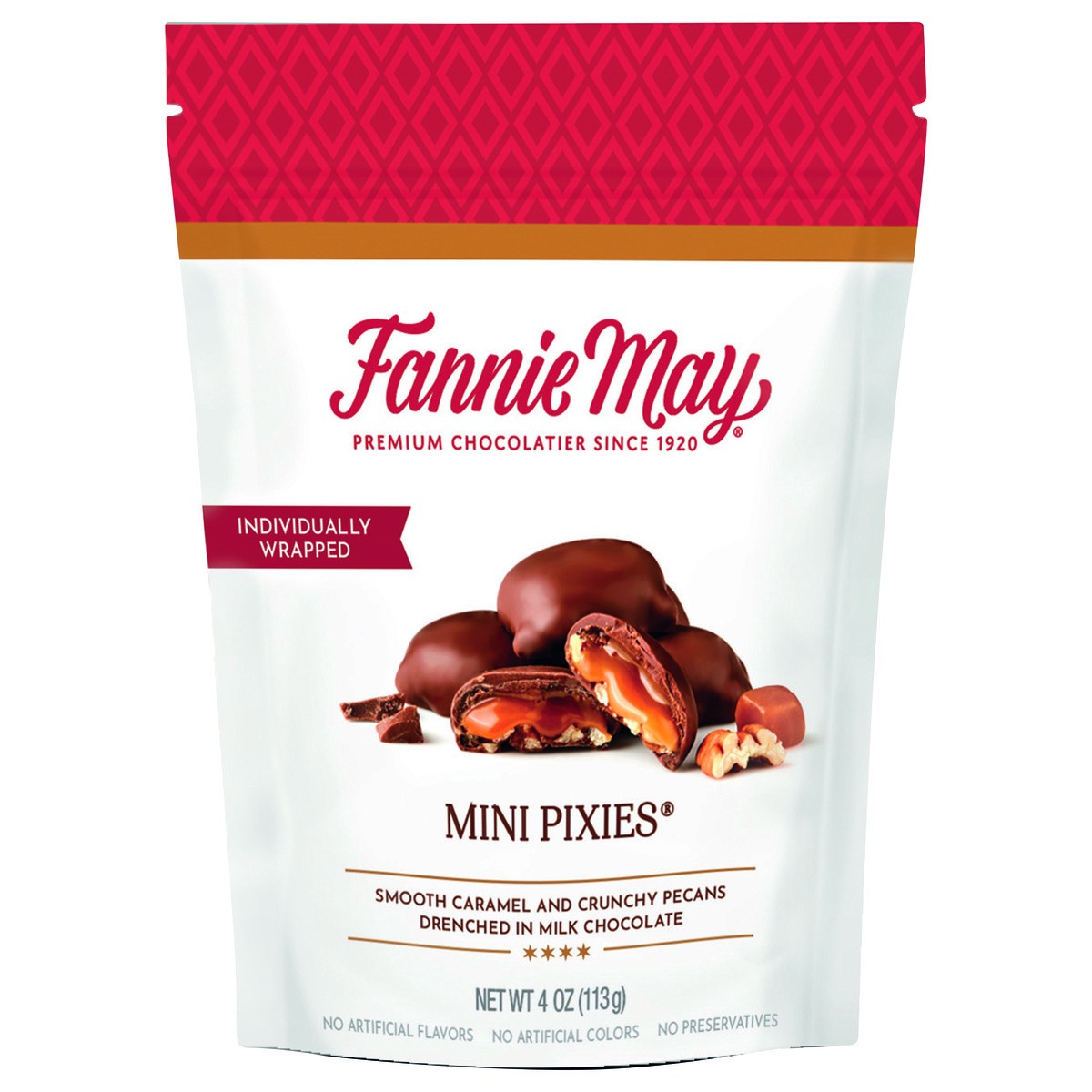 slide 1 of 5, Fannie May Mini Pixies Chocolates, 4 oz