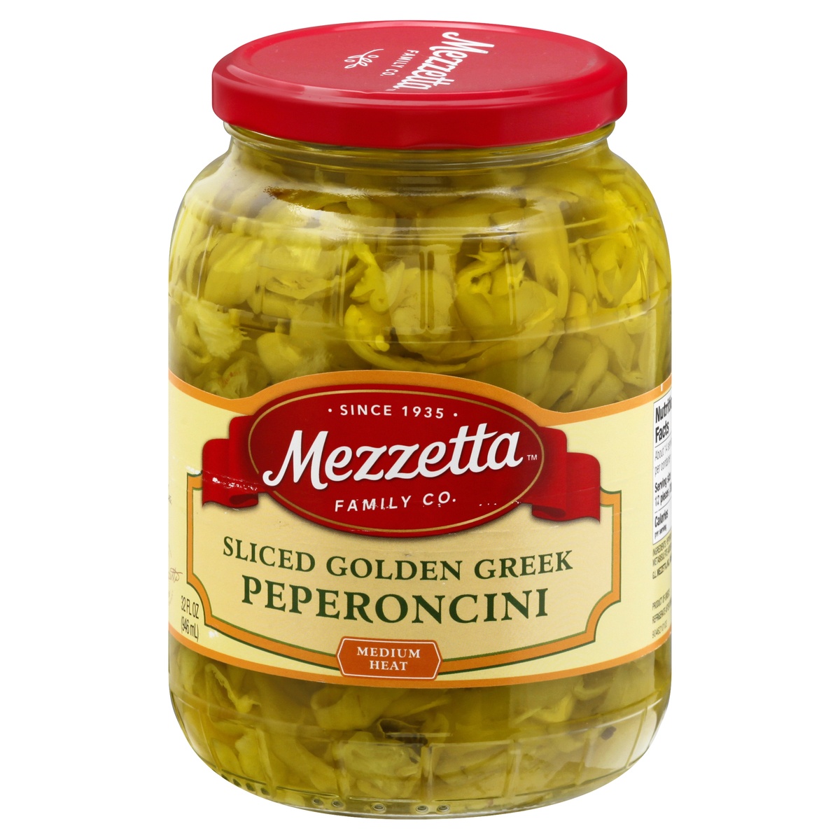 slide 11 of 11, Mezzetta Deli-Sliced Golden Greek Peperoncini, 32 oz