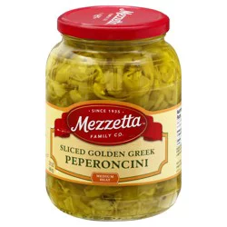 Mezzetta Sliced Golden Greek Peperoncini, 32 fl oz