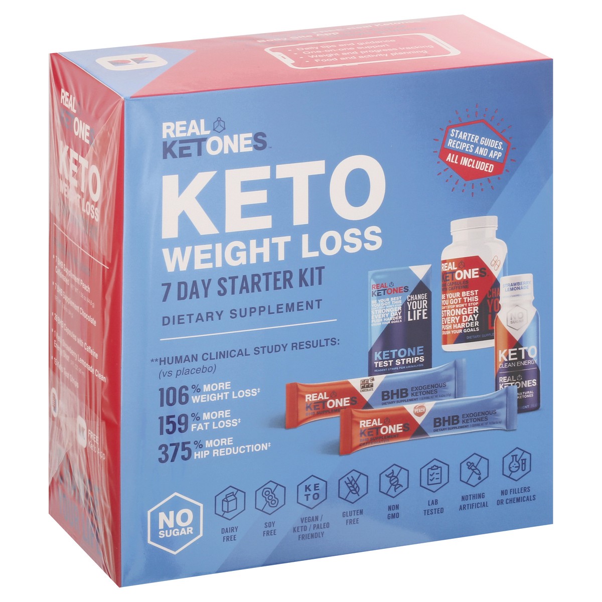 slide 2 of 9, Real Ketones 7-Day Starter Kit, 1 set
