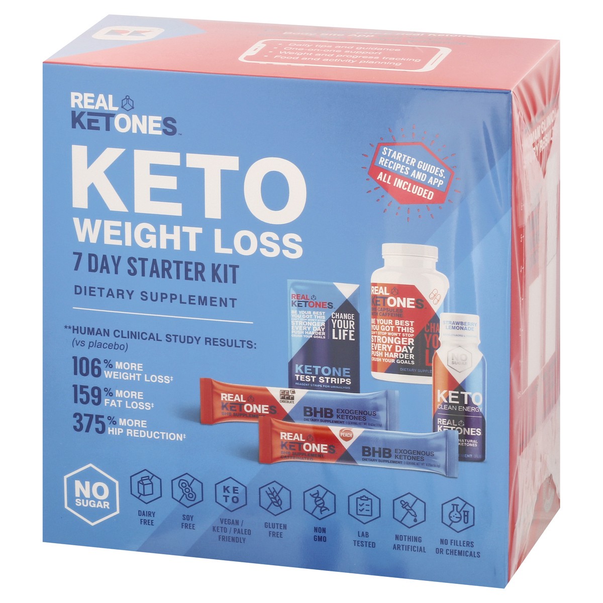 slide 9 of 9, Real Ketones 7-Day Starter Kit, 1 set