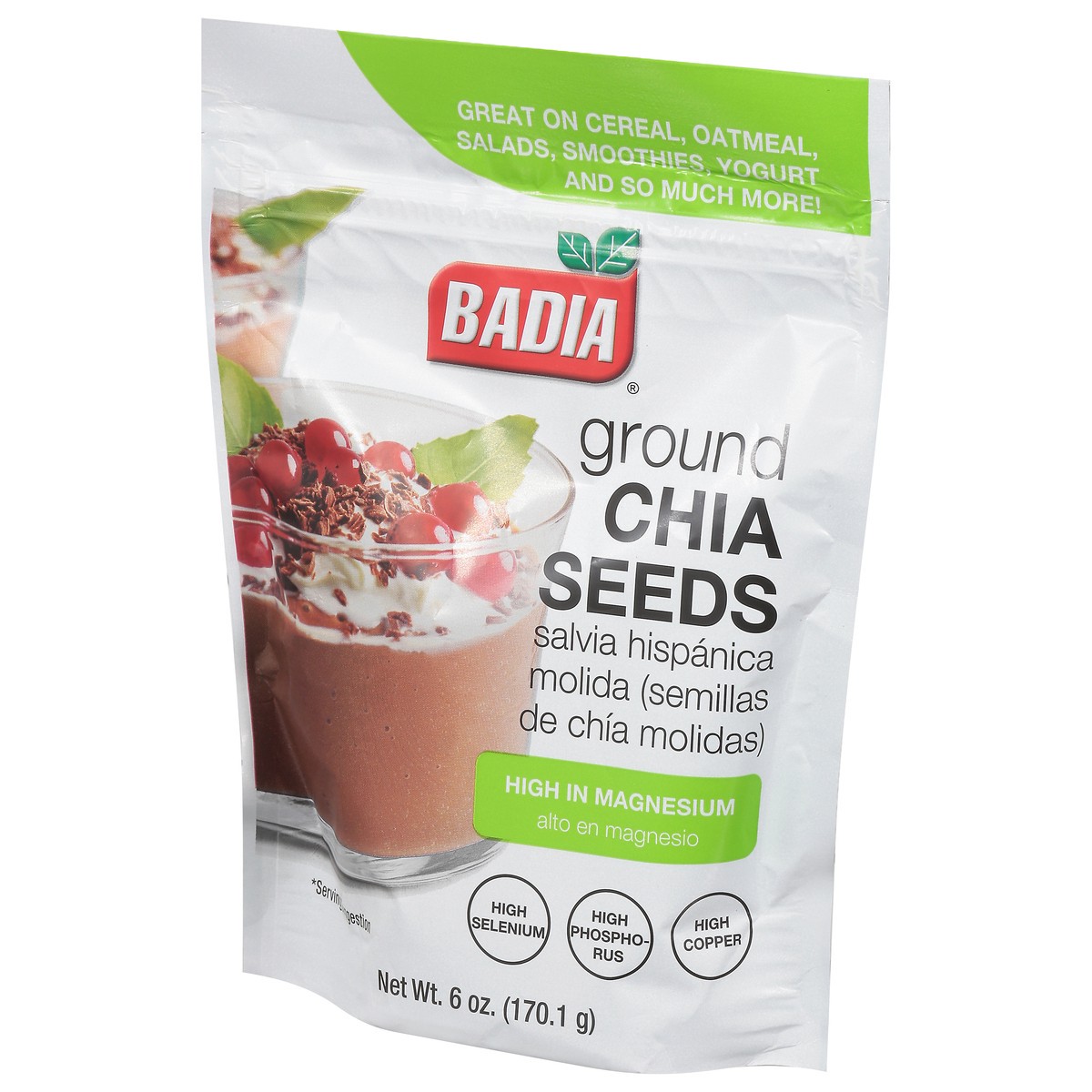 slide 2 of 12, Badia Ground Chia Seeds 6 oz, 6 oz