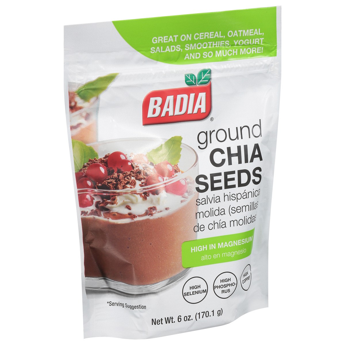 slide 9 of 12, Badia Ground Chia Seeds 6 oz, 6 oz