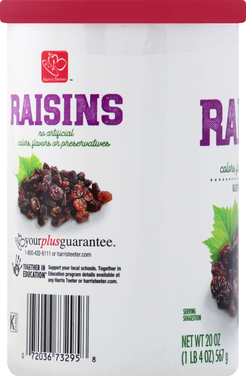 slide 8 of 11, Harris Teeter Raisins Canister, 1 ct