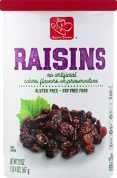 Harris Teeter Raisins Canister