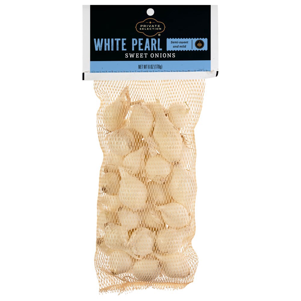 slide 2 of 2, Private Selection® White Pearl Sweet Onions, 6 oz