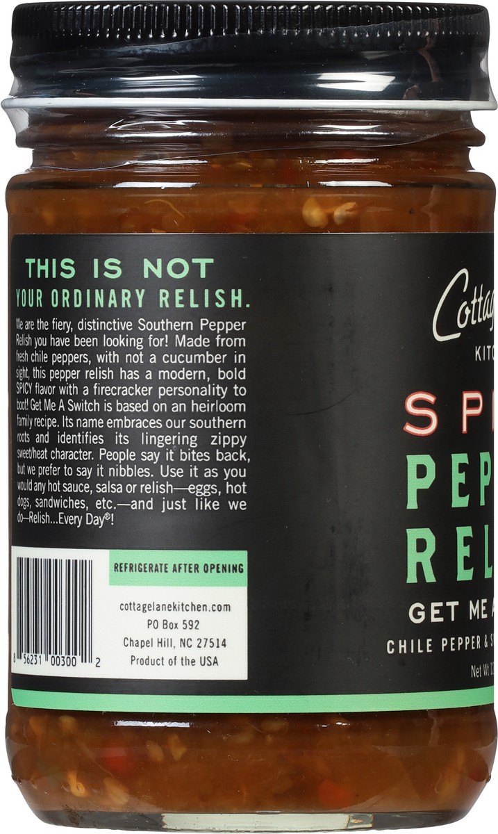 slide 3 of 9, Cottage Lane Kitchen Spicy Pepper Relish 12 oz, 12 oz