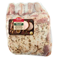 Tyson® Garlic Thyme & Rosemary Bone-In Pork Loin Roast