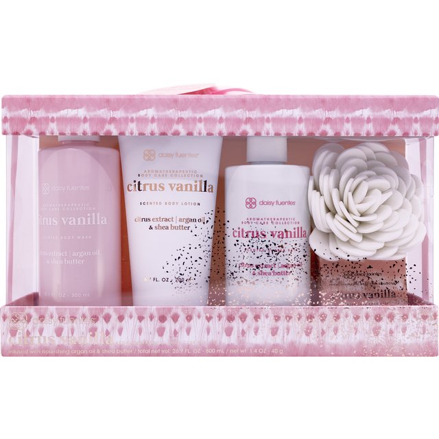 slide 1 of 1, Daisy Fuentes Body Care Set (Sg+Bl+Bb+Bs) - 4Pcs, 1 ct