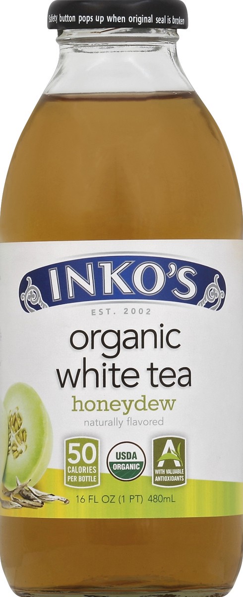 slide 5 of 6, Inko's Honeydew White Iced Tea - 16 fl oz, 16 fl oz