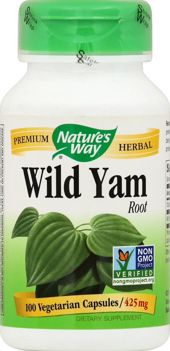 slide 1 of 1, Nature's Way Wild Yam 100 ea, 100 ct