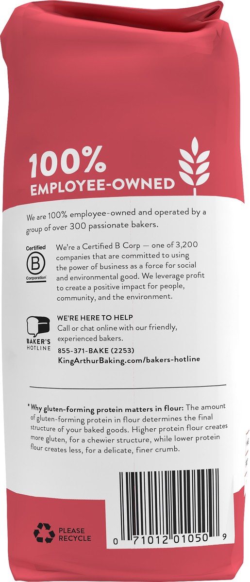 slide 3 of 10, King Arthur Flour All-purpose Unbleached Flour - 5 lb, 5 lb