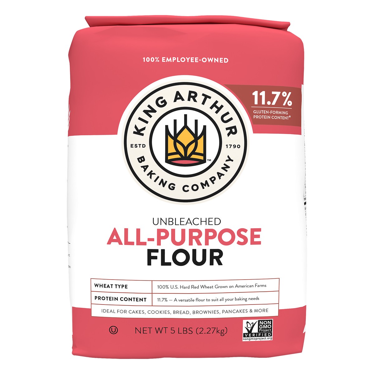 slide 4 of 10, King Arthur Flour All-purpose Unbleached Flour - 5 lb, 5 lb