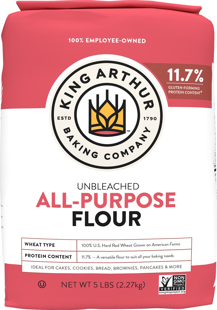 slide 1 of 10, King Arthur Flour All-purpose Unbleached Flour - 5 lb, 5 lb