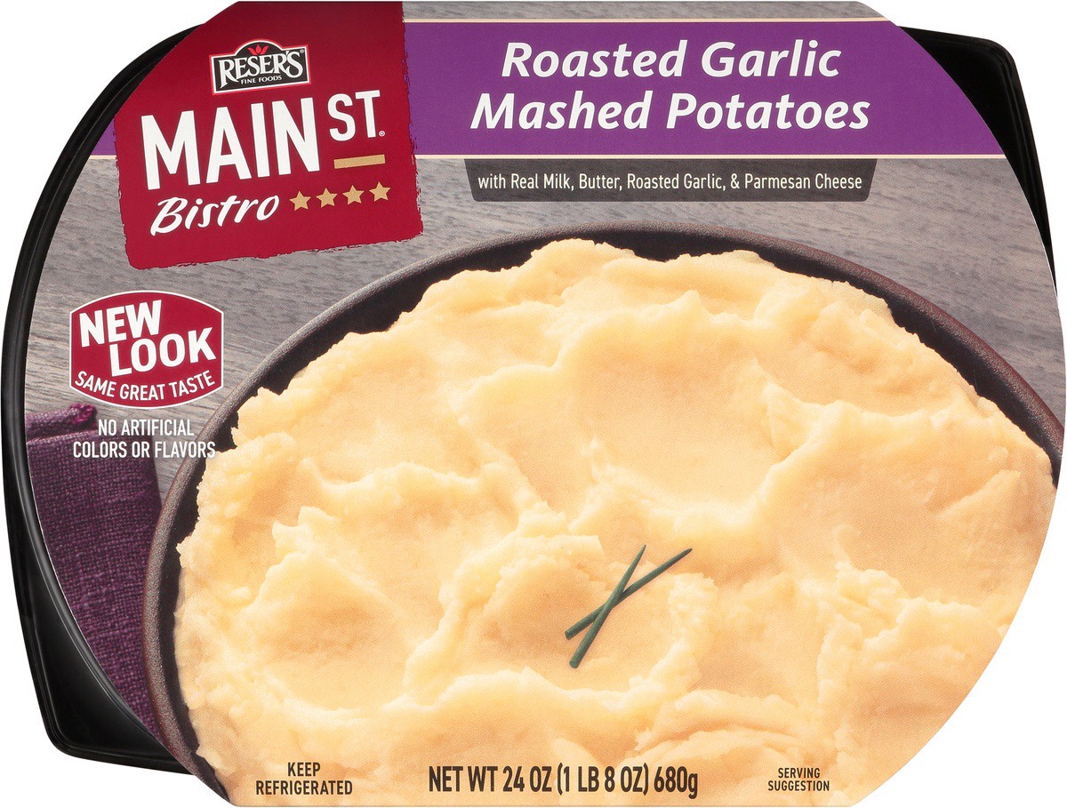 slide 4 of 7, Reser's Main St Bistro Mashed Potatoes, 24 oz