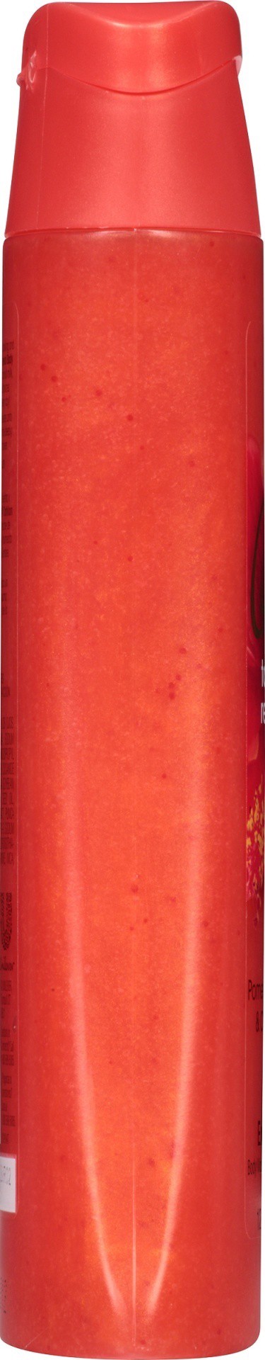 slide 4 of 7, Caress Tahitian Renewal With Pomegranate Seeds & Coconut Milk Exfoliating Body Wash, 12 fl oz