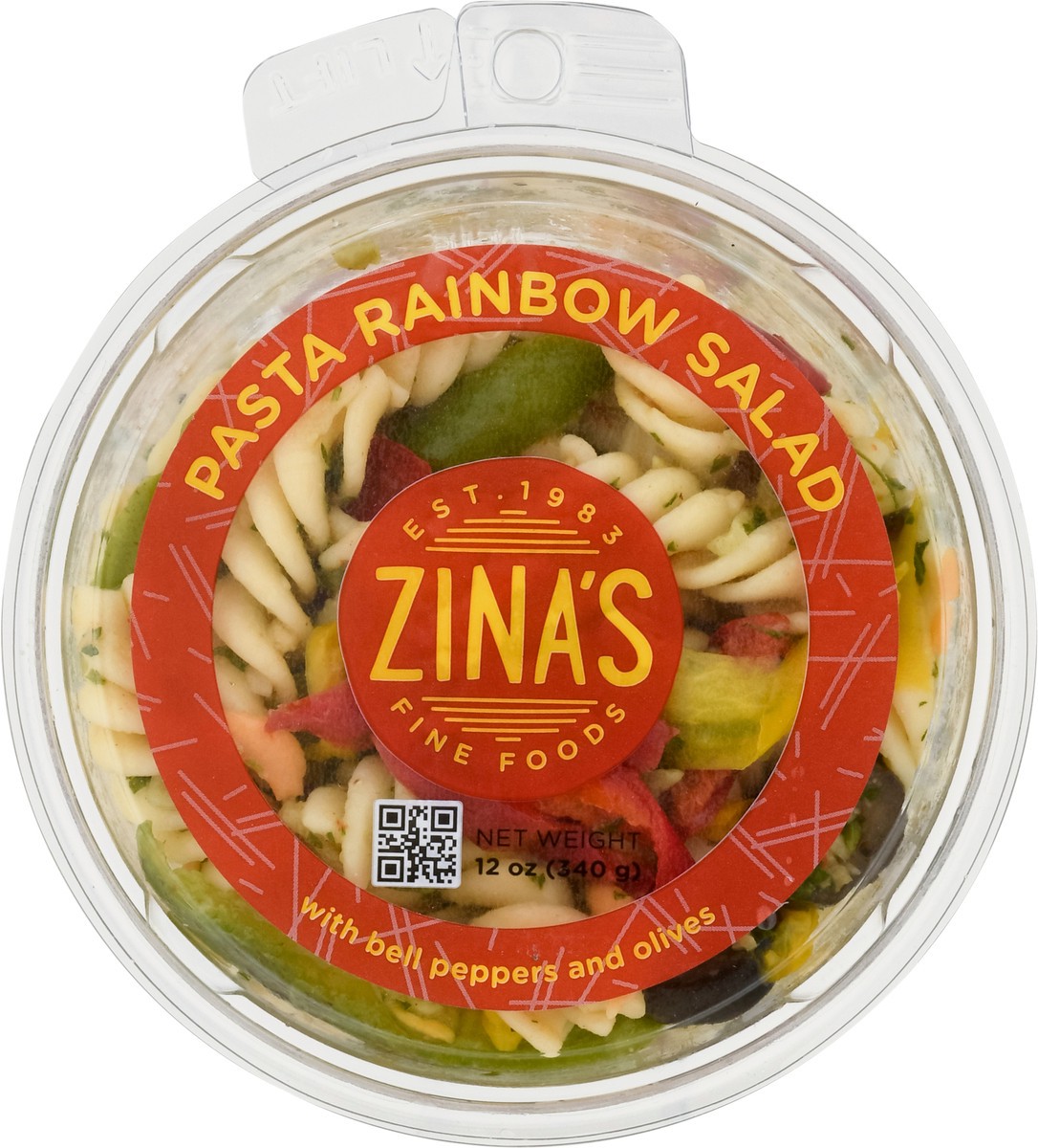 slide 6 of 13, Zina's Pasta Rainbow Salad 12 oz, 12 oz