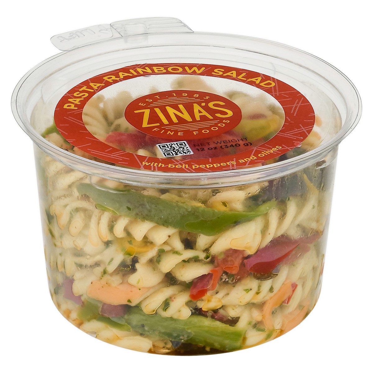 slide 7 of 13, Zina's Pasta Rainbow Salad 12 oz, 12 oz