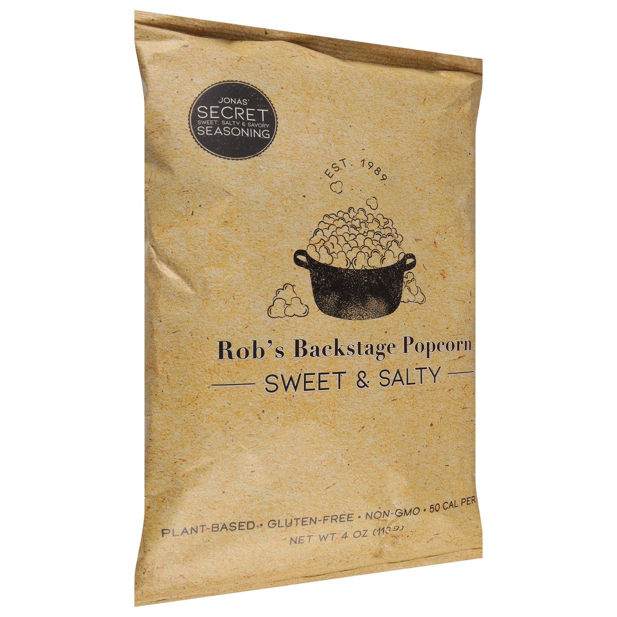 slide 7 of 9, Rob's Backstage Popcorn Original Popcorn 1 oz, 4 oz