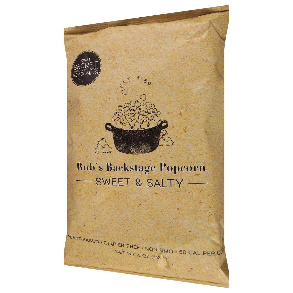 slide 4 of 9, Rob's Backstage Popcorn Original Popcorn 1 oz, 4 oz