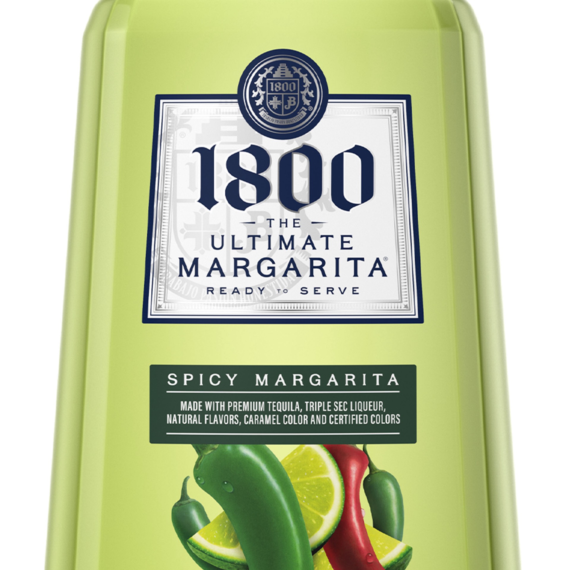 slide 4 of 5, 1800 The Ultimate Margarita Spicy Ready to Drink Cocktail - 1.75 L, 1.75 liter