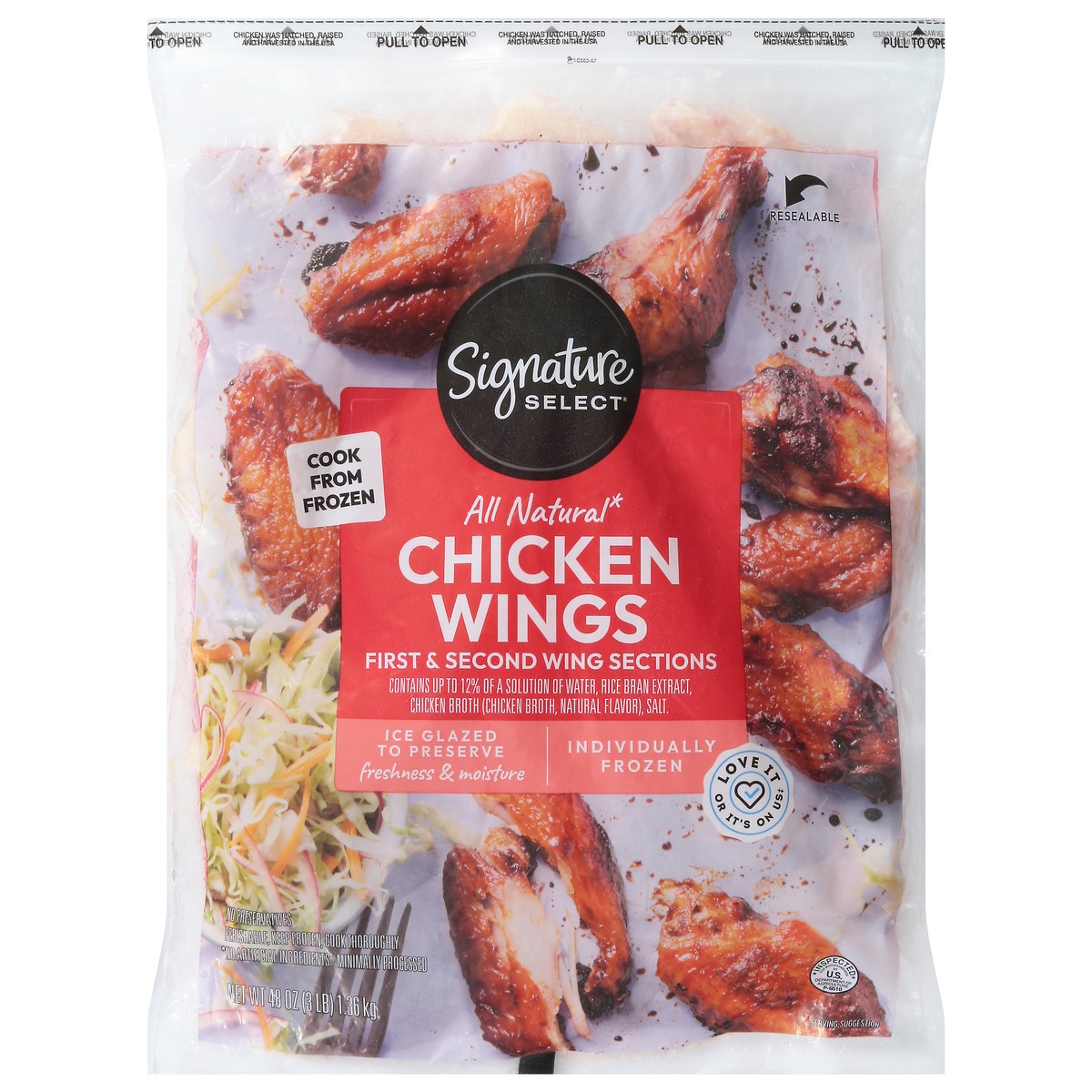 Member's Mark Ready to Cook Frozen Chicken Wings - 1st and 2nd Sections -  Contains upto 10% Chicken Broth - 2 Pack (160 oz Each) - Ready Set Gourmet