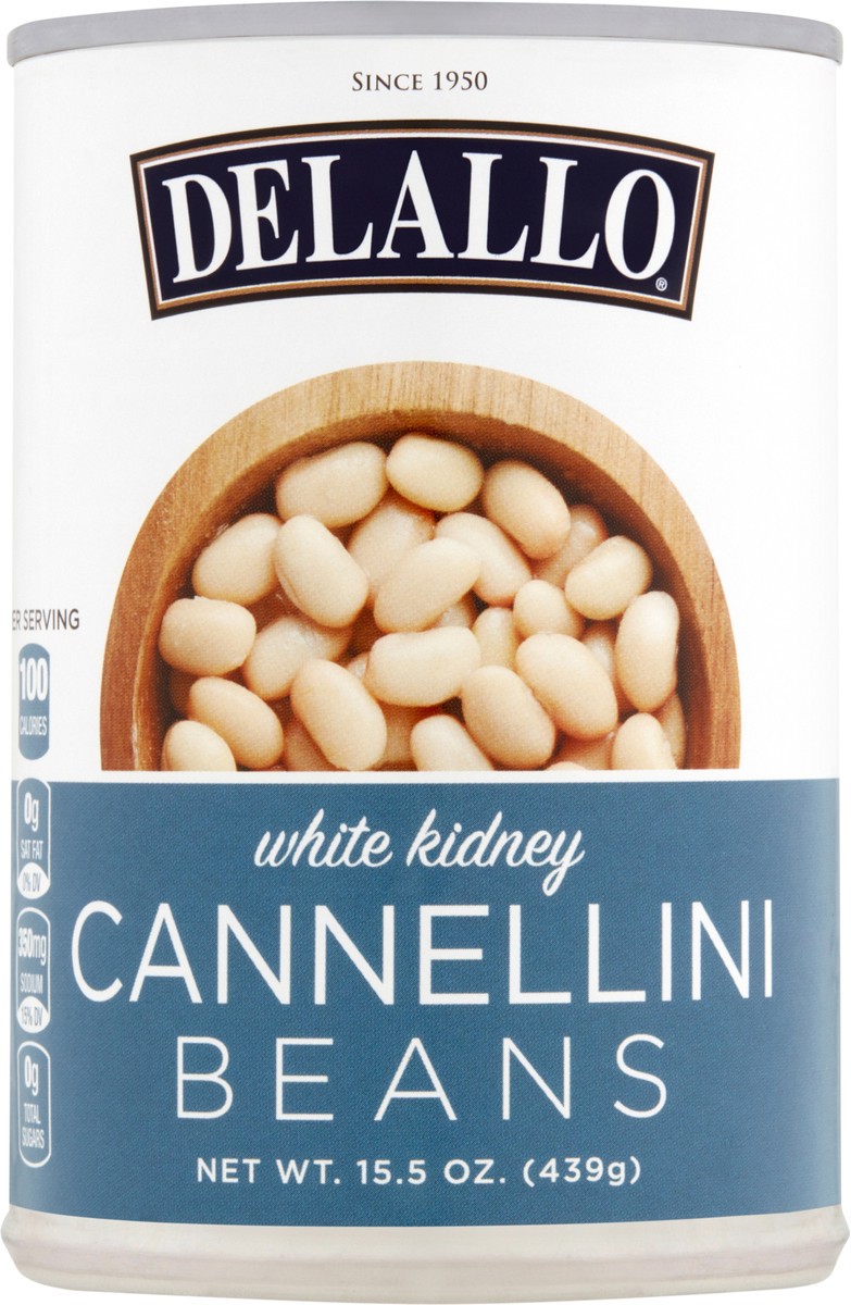 slide 1 of 11, Delallo Cannellini Beans, 