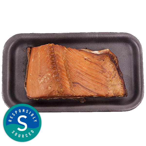 slide 1 of 1, L&B Wood-Fire Smoked Salmon Chunks, per lb