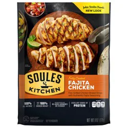 Soules Kitchen John Soules Foods Chicken Fajitas, 6 oz, Refrigerated