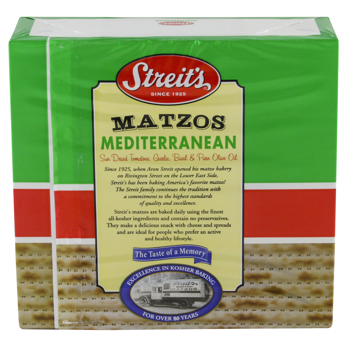 slide 5 of 6, Streit's Mediterranean Matzo, 11 oz