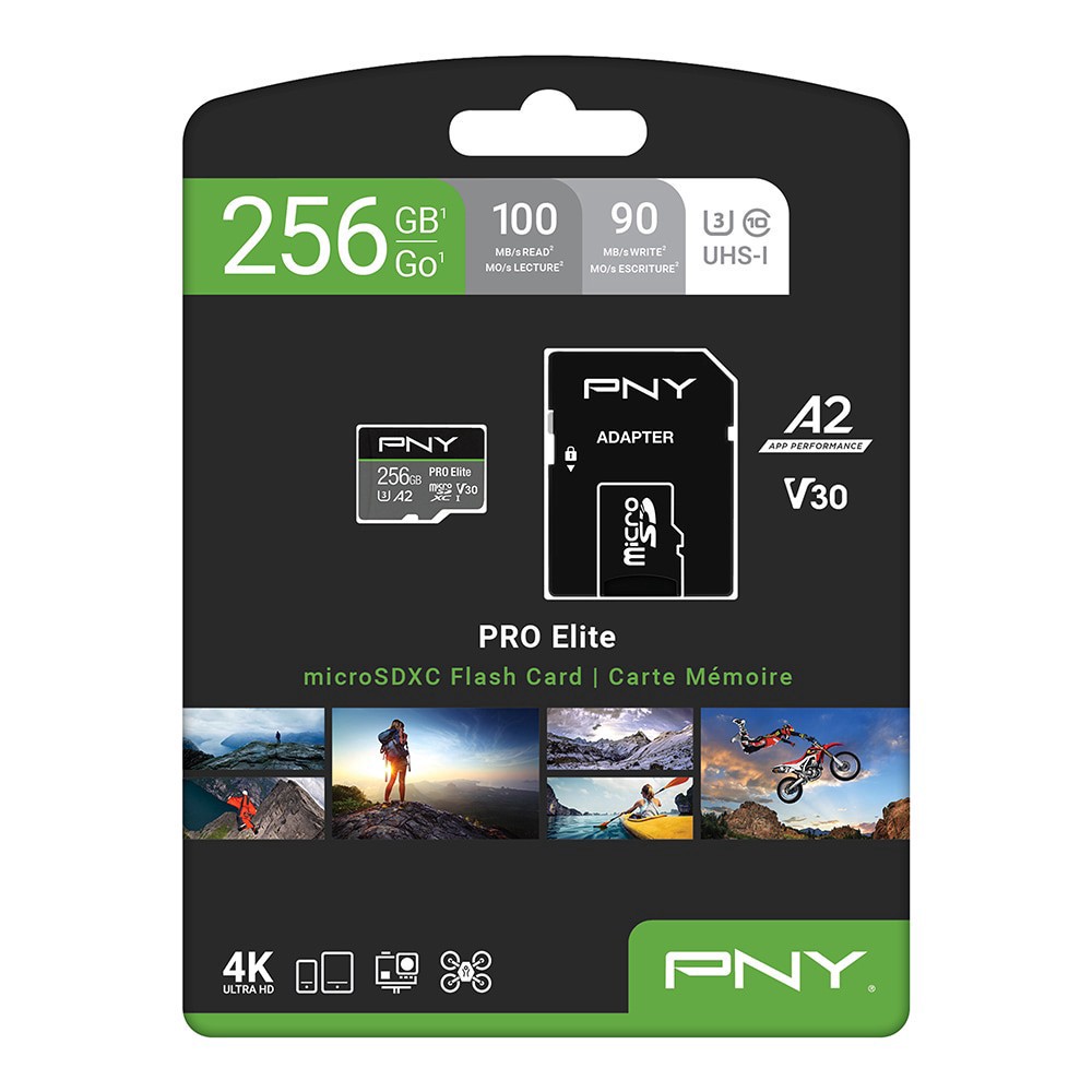 slide 1 of 1, PNY® PRO Elite Class 10 U3 V30 MicroSDXC Flash Card, 1 ct