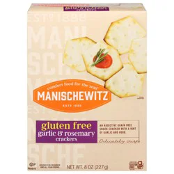 Manischewitz Garlic/Rosemary Crackers
