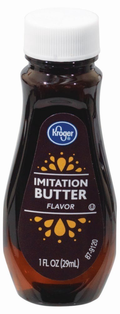 slide 1 of 1, Kroger Imitation Butter Flavor, 1 fl oz