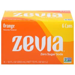 Zevia Orange Soda - 72 fl oz